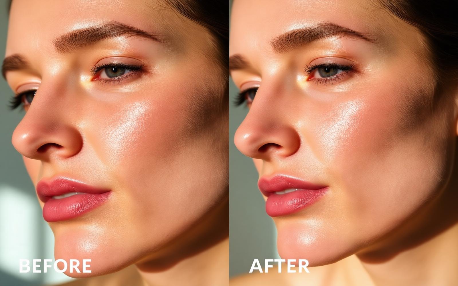 Before and after using Velóra